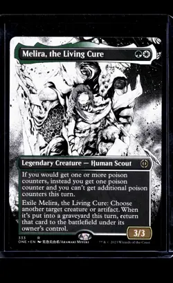 MTG Magic The Gathering ONE Phyrexia One Borderless #333 Melira the Living Cure - Image 1