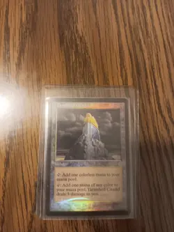 Magic The Gathering Odyssey Tarnished Citadel #329/350 Foil Land MTG LP - Image 1