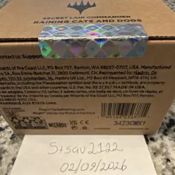 Magic: The Gathering Secret Lair Raining Cats and Dogs Sealed Box 3423CMX1 - Image 4