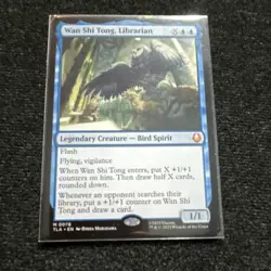 Wan Shi Tong, Librarian TLA Legendary Creature Blue 0078 Regular Avatar - Image 1