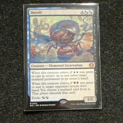 Deceit Magic: The Gathering Creature ECL Blue 0212 Svetlin Velinov - Image 1