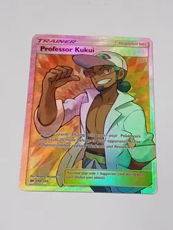 Professor Kukui (Full Art) 148/149 (NM) - SM Base Set Ultra Rare Pokemon TCG - Image 1