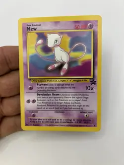 Mew 8 Black Star Promo - Pokemon WoTC - English M/MINT - Image 2