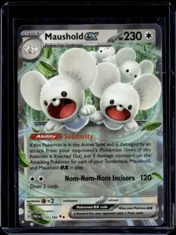 Maushold Ex 155/182 / Paradox Rift 2023 (NM) / Pokemon TCG - Image 1