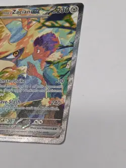 Pokemon TCG Hop's Zacian ex 186/159 Journey Together Special Illustration NM (A) - Image 3