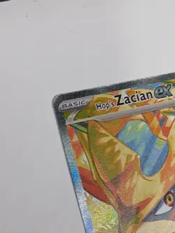 Pokemon TCG Hop's Zacian ex 186/159 Journey Together Special Illustration NM (A) - Image 5