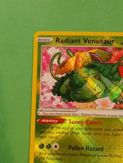 Pokemon GO Sword & Shield Radiant Venusaur 004/078 - Image 2
