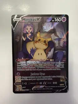Mimikyu V TG16/TG30 Pokemon TCG Brilliant Stars Trainer Gallery NM - Image 1