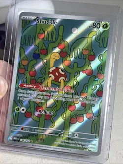 Shuckle 136/132 - Illustration Rare - Pack Fresh Mint - Mega Evolution - Pokemon - Image 2