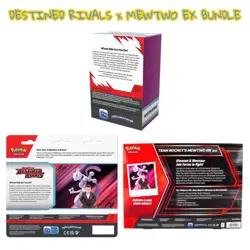 Pokemon TCG Destined Rivals Booster Bundle, Blister, and Team Rocket's Mewtwo ex - Image 3