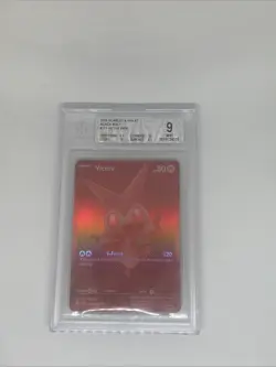 2025 Pokemon Black Bolt Victini #171 BGS 9 (10/10/9.5/8.5) Special Illustration - Image 1