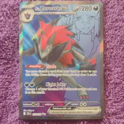 Pokemon N's Zoroark EX 175/159 Sv09: Journey Together Ultra Rare Holo 280 HP - Image 1