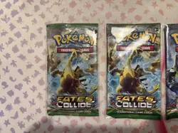 Pokemon XY Fates Collide Booster Pack New & Sealed-X3 pack set - Image 4