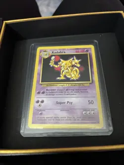 1999 Pokemon TCG - Kadabra - 32/102 - Base Set - Image 2