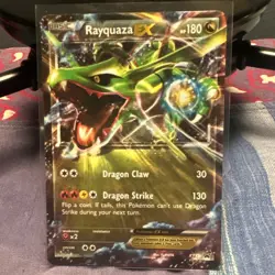 Pokemon Rayquaza EX Promo Holo Dragon XY XY73 180 HP Basic Pokemon TCG - Image 1