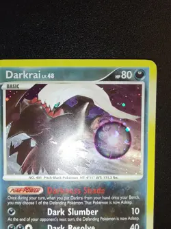 Darkrai 3/100 Diamond & Pearl Majestic Dawn Pokemon Holo Rare - Image 5