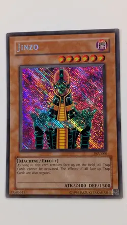Yugioh Jinzo PSV-000 Secret Rare – LP - Image 1