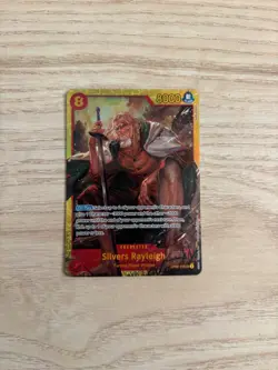 OP08-118 Silvers Rayleigh English SEC NM One Piece TCG Card Game - Image 1