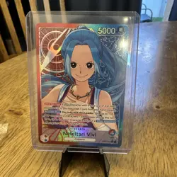 One Piece EB03-001 Nefeltari Vivi (L) Leader Alt Art Heroines Edition Alternate - Image 1