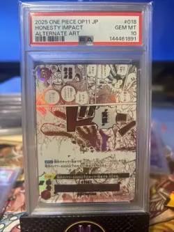 One Piece CCG Honesty Impact Alt Art Japanese - Image 1