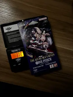 One Piece OP-14 The Azure Sea’s Seven Sleeved Booster Pack - Heavy - 37.3g 🔥🔥 - Image 1