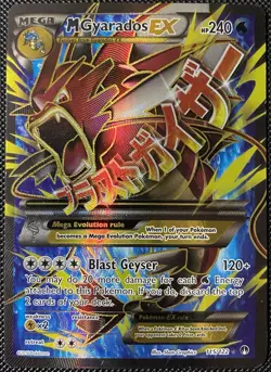 M Gyarados EX (Full Art) 115/122 Breakpoint Holo (See Photos) Pokemon Card - Image 1