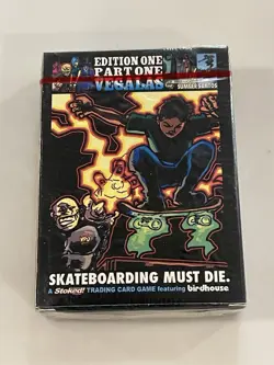 Skateboarding Must Die Vegalas Stoked! Trading Card Game Deck Ed 1 Part 1 - New! - Image 1