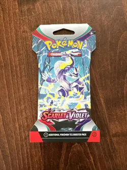 Nintendo Pokemon TCG Scarlet & Violet Sleeved Booster Pack - 10 Cards 820650853258 - Image 1