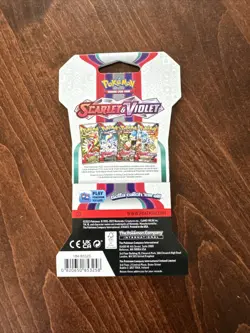 Nintendo Pokemon TCG Scarlet & Violet Sleeved Booster Pack - 10 Cards 820650853258 - Image 2