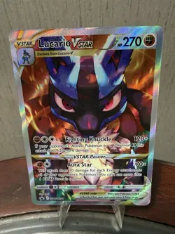 Lucario VSTAR SWSH291 SWSH: Sword & Shield Promo Cards Holo - Image 1