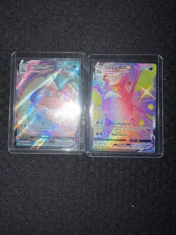 Pokemon 2 Card Lot! Lapras VMax & Crobat VMax - Image 1