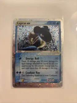 Pokemon TCG Lapras EX Ruby & Sapphire Holo Ultra Rare Card 99/109 - Image 1
