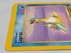1st Edition LAPRAS First Edition 1999 Fossil Non-Holo Rare Pokemon Card 25/62 - Image 3
