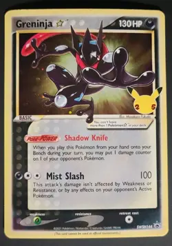 Greninja Star SWSH144 SWSH: Sword & Shield Promo Cards Holo NM - Image 1