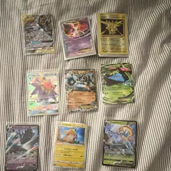 Pokemon TCG GX EX V Holo Lot 10 Cards Necrozma Raichu Venusaur Zygarde Dhelmise - Image 1