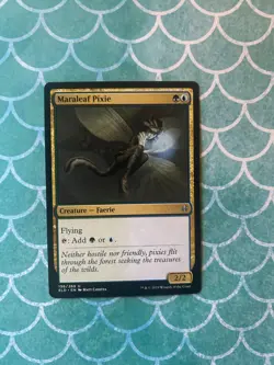 Maraleaf Pixie Throne of Eldraine Regular - Image 1