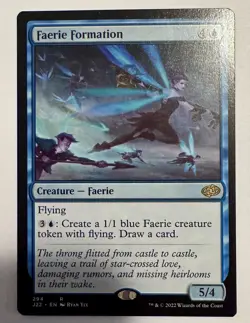 Faerie Formation [Jumpstart 2022] Magic MTG J22 Rare - Image 1