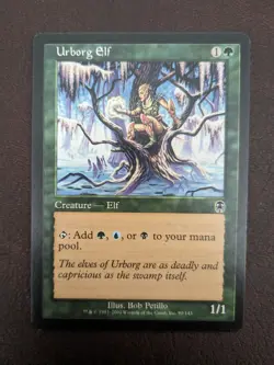 Urborg Elf - Magic The Gathering MTG Collectible Card game - Image 1