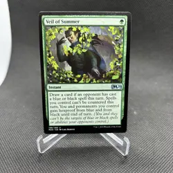 ***VEIL OF SUMMER***MTG MAGIC M20 - Image 1