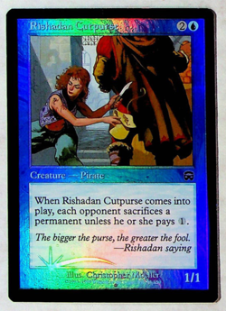 Rishadan Cutpurse - Foil - Mercadian Masques - 1999 - Magic the Gathering - Image 1