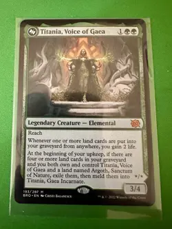 Titania, Voice of Gaea 193 Regular - MTG BRO - M/NM Unplayed FAST2SHIP!! - Image 1