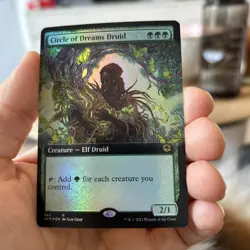 Adventures In The Forgotten Realms NM Foil Extended Art Circle Of Dreams Druid - Image 1