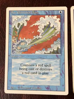 Blue Elemental Blast X3 Revised Various Condition See Pics Front Back - Image 4