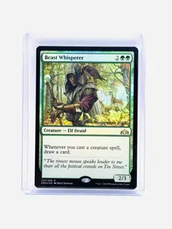 Magic The Gathering, Beast Whisperer, Prerelease Foil, MT/NM - Image 1
