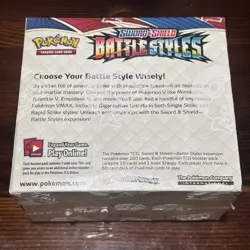 Pokemon Sword Shield Battle Styles Booster Box SWSH05 - Image 3