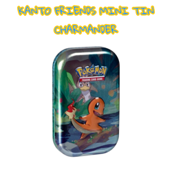 Pokemon TCG: Kanto Friends Mini Tin 2019 H24 (Charmander Artwork – Sealed) - Image 1