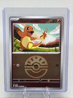 Pokemon TCG Ascended Heroes Charmander 020/217 Reverse Ball Holo 2026 NM+ - Image 1