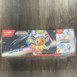 Pokemon TCG Prismatic Evolutions Surprise Box & Booster Bundle Sams Club SEALED - Image 1