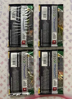 2021 Pokemon Evolving Skies Booster Complete Art Set (4 Packs) FACTORY SEALED - Image 2