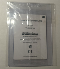 Detective Pikachu #SM190 2019 Pokemon Black Star Movie Promo Stamped Sealed - Image 3